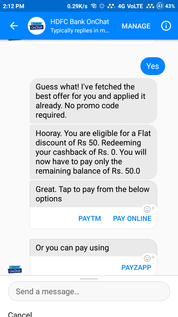 Onchat loot – GET 50rs Discount of every recharge + get 100rs free recharge refer only 2 friends