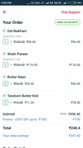 zomato free food loot 