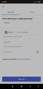 Free ₹100 Bitcoin CoinDCX