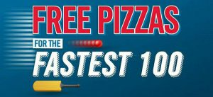 dominos free pizza