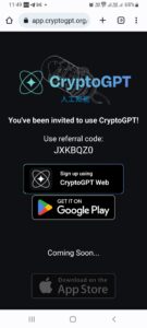 Crypto Gpt Refer earn