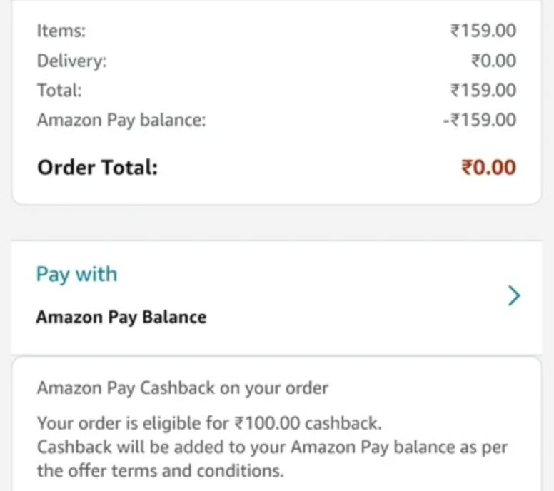 Amazon Spin and Win Shopping Cashback