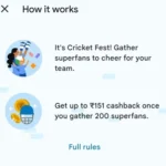 google pay cricket fest
