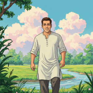 Therefore, a "Ghibli image" is one that has the aesthetic properties of the art produced by the studio Ghibli.